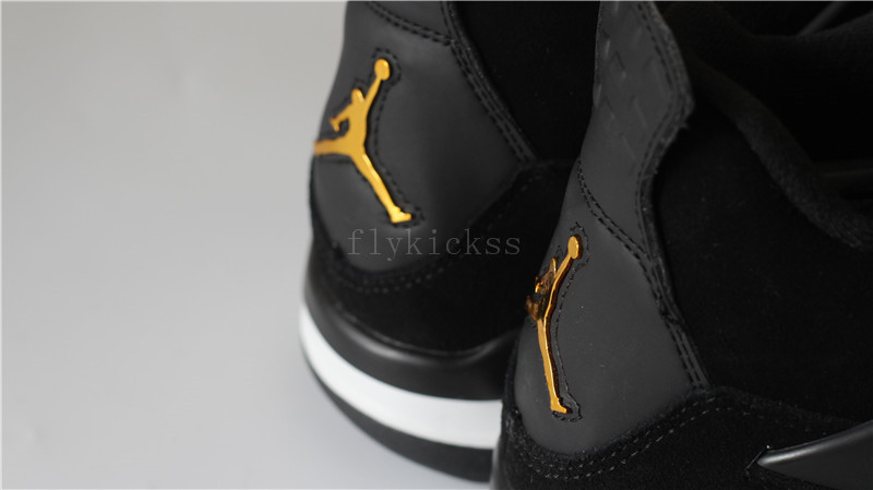 Air Jordan 4 Retro Royalty Black Suede